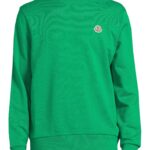 Moncler Sweatshirt logo patch night blue
