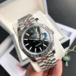 Rolex 41mm Date Just Black Dial - Image 3