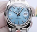 Rolex Day Date Sky Blue Dial 41mm - Image 2