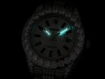 Iced Out Date Just Rolex 42mm White Dial - Image 5