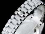 Iced Out Date Just Rolex 42mm White Dial - Image 3