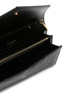 Saint Laurent Cassandre logo-plaque clutch bag - Image 4