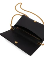 Valentino Garavani VLogo Signature grainy calfskin wallet with chain - Image 2