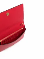 Valentino Garavani VLogo Signature grainy calfskin wallet with chain - Image 2