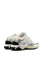Chanel Silver Sneakers - Image 2