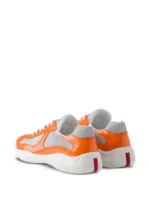 Prada patent leather and technical fabric America's Cup sneakers - Image 3