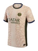 Paris Saint-Germain Beige Customizable Jersey