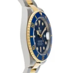 Rolex Submariner Date Bluesy Steel 18kt Yellow Gold Ceramic Automatic Bracelet Oyster 41mm - Image 5