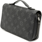 Louis Vuitton Monogram Eclipse Zippy XL Wallet - Image 3
