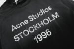 Acne Studios Stockholm Sweatshirt Black - Image 3
