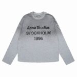 Acne Studios Stockholm Sweatshirt Grey