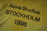 Acne Studios Stockholm Sweatshirt Olive Green - Image 4