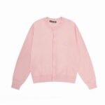 Acne Studios Button-up Knit Cardigan Pink