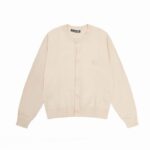 Acne Studios Button-up Knit Cardigan Beige