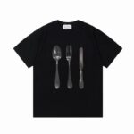 Maison Margiela T-Shirt Kitchen Logo Black