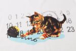 Maison Margiela Cat T-Shirt White - Image 7
