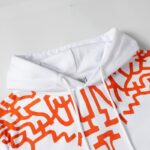 Marcelo Burlon Hoodie Icon Wings Orange - Image 3