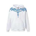 Marcelo Burlon Hoodie Icon Wings Blue