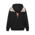 Marcelo Burlon Hoodie Icon Wings Orange - Image 2