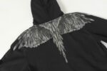 Marcelo Burlon Hoodie Icon Wings Grey - Image 4