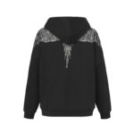 Marcelo Burlon Hoodie Icon Wings Grey - Image 3
