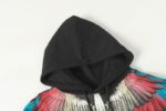 Marcelo Burlon Hoodie Icon Wings Blue/Red - Image 11