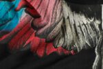 Marcelo Burlon Hoodie Icon Wings Blue/Red - Image 8