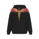 Marcelo Burlon Hoodie Icon Wings Yellow