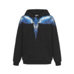 Marcelo Burlon Hoodie Icon Wings Blue