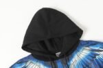 Marcelo Burlon Hoodie Icon Wings Blue - Image 11