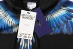 Marcelo Burlon Hoodie Icon Wings Blue - Image 9