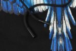 Marcelo Burlon Hoodie Icon Wings Blue - Image 7