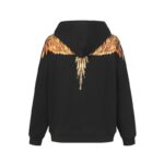 Marcelo Burlon Hoodie Icon Wings Orange Fire - Image 2