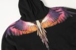Marcelo Burlon Hoodie Icon Wings Dark Rainbow - Image 10