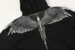 Marcelo Burlon Hoodie Icon Wings Dark Grey - Image 11