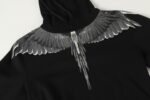 Marcelo Burlon Hoodie Icon Wings Dark Grey - Image 7