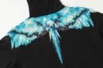 Marcelo Burlon Hoodie Icon Wings Light Blue - Image 4