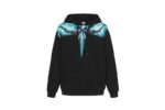 Marcelo Burlon Hoodie Icon Wings Light Blue