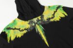Marcelo Burlon Hoodie Icon Wings Lime Green - Image 14