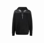Marcelo Burlon Hoodie Icon Wings Dark Grey