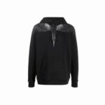 Marcelo Burlon Hoodie Icon Wings Dark Grey
