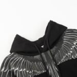 Marcelo Burlon Hoodie Icon Wings Dark Grey - Image 2