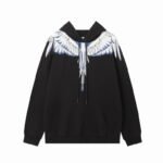 Marcelo Burlon Hoodie Icon Wings White/Blue