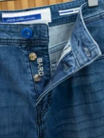 Jacob Cohën Bard Slim Fit Light Blue Jeans - Image 4