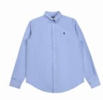 Polo Ralph Lauren Slim Fit Button Up Shirts Sky Blue