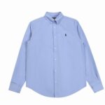 Polo Ralph Lauren Slim Fit Button Up Shirts Sky Blue