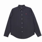 Polo Ralph Lauren Slim Fit Button Up Shirts Black