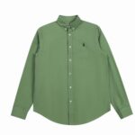 Polo Ralph Lauren Slim Fit Button Up Shirts Green