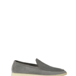 Loro Piana Summer Walk Loafers Classic Gull Gray