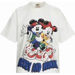 Mickey Mouse And Minnie Mouse Vintage T-Shirt White